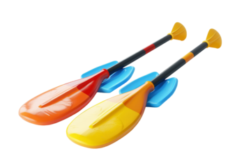 Swim Essentials: Swim Training Paddles Revealed Isolated On Transparent Background