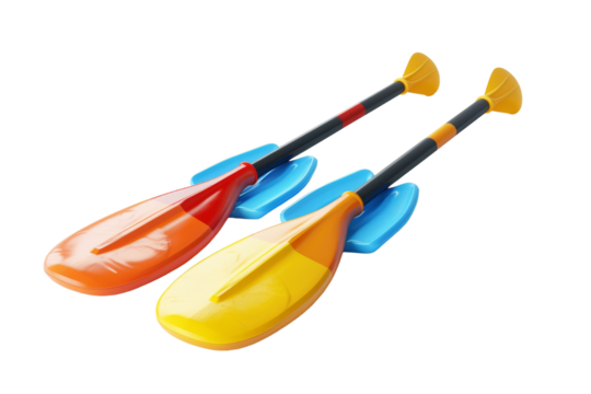 Swim Essentials: Swim Training Paddles Revealed Isolated On Transparent Background