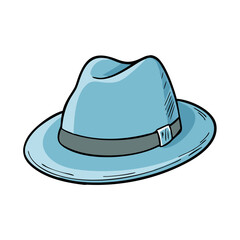 fedora icon, fedora vector illustration-simple illustration of fedora, perfect for fedora logos and icons
