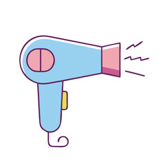 hair dryer icon, hair dryer vector illustration-simple illustration of hair dryer, perfect for hair dryer logos and icons