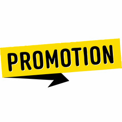 Yellow Banner Promotion Announcement. Vector Image