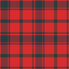 Pale scarlet Tartan patterns fabric texture. Elegant Dark charcoal Seamless Tartan