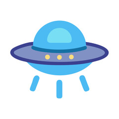 UFO Flying Saucer Icon Design
