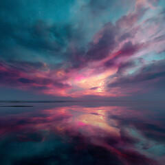 Fototapeta premium Surreal Sci-Fi Worldscapes – Conceptual Alien Structures and Cosmic Environments