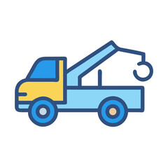 Tow Truck Icon Design