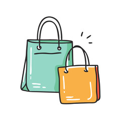 tote bags icon, tote bags vector illustration-simple illustration of tote bags, perfect for tote bags logos and icons