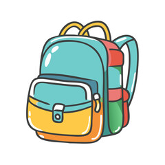backpacks icon, backpacks vector illustration-simple illustration of backpacks, perfect for backpacks logos and icons