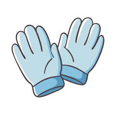 gloves icon, gloves vector illustration-simple illustration of gloves, perfect for gloves logos and icons