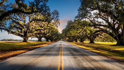 Fototapeta premium road in the forest
