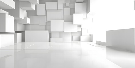 Tech innovation background with room for text