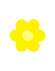 yellow flower icon