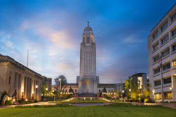 Lincoln, Nebraska, USA State Capitol