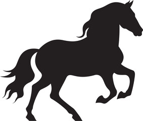 Obraz premium The Artistic Representation of Horse Silhouettes in Ancient Cultures Historical Perspectives