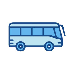 Coach Bus Icon Design