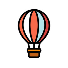 Hot Air Balloon Icon Design