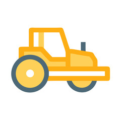 Road Roller Icon Design