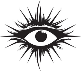 Obraz premium The Grinning Eyes of Terror Decoding the Visual Language of Death Metal Artistry