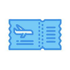 Travel Ticket Icon Design