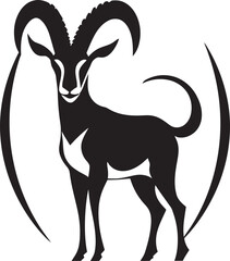 Fototapeta premium The Ibex Experience Full Body Dynamics of Life in the Mountains