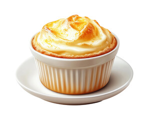 Delicious cupcake dessert bakery food isolated on transparent background, png