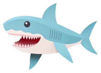 Obraz premium PNG Shark animal fish representation.
