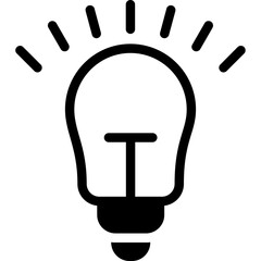 Inspire Glyph Icon