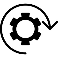 Art Influence Glyph Icon