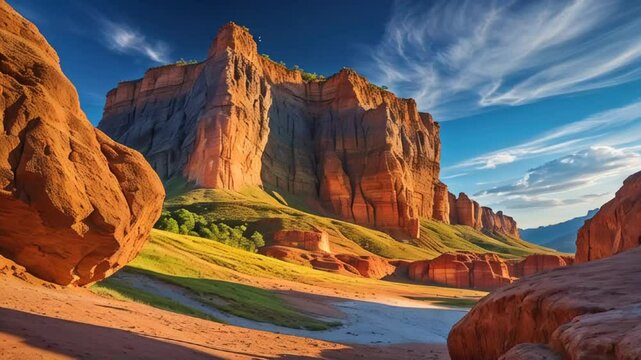 El Pe&ntilde;on de Guatap&eacute; Rock Colombia, Summer Sunny Day

