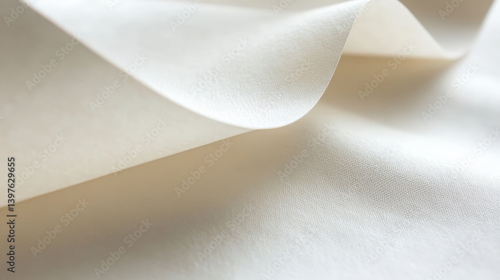 Poster a smooth ivory-colored paper texture with a subtle linen pattern