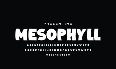 Playful style font design, colorful childish alphabet, letters and numbers vector illustration. font modern bouncy typeset, lively friendly alphabet. Playful cheerful letters.