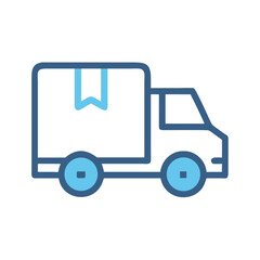Delivery Truck Icon Design