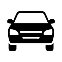 Front View Car Icon Design