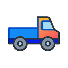 Mini Truck Icon Design