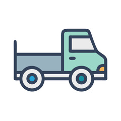 Mini Truck Icon Design