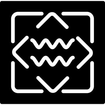 Sine Icon Glyph Icon