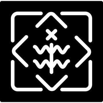 Cosine Icon Glyph Icon