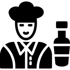 Bartender Glyph Icon
