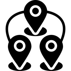 Distribution Glyph Icon