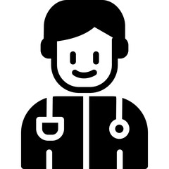 Doctor Glyph Icon