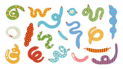 Birthday party colorful bright balloons