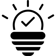 Problem Solving Glyph Icon