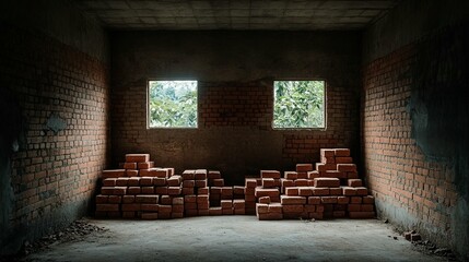 Empty room, construction site