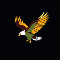 Obraz premium eagle vector illustration