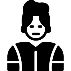Artist Glyph Icon