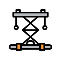 Hydraulic Lift Icon Design