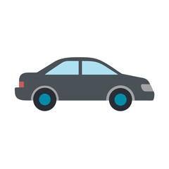 Sedan Car Side Icon Design