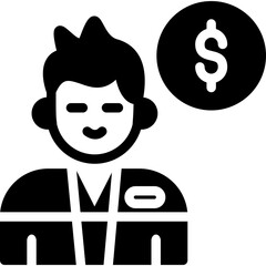 Economist Glyph Icon