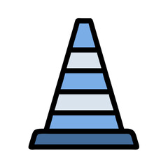 Traffic Cone Icon Design