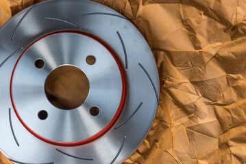 Disc brake it's a part of car use for stop the car