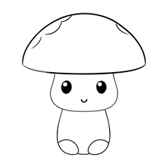 Mushroom illustration 